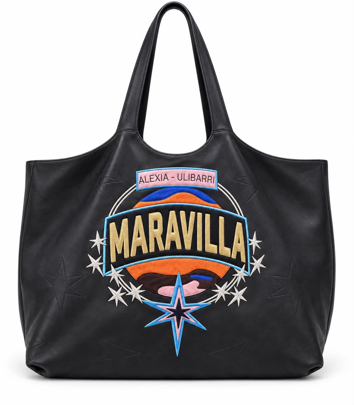 MARAVILLA LEATHER TOTE