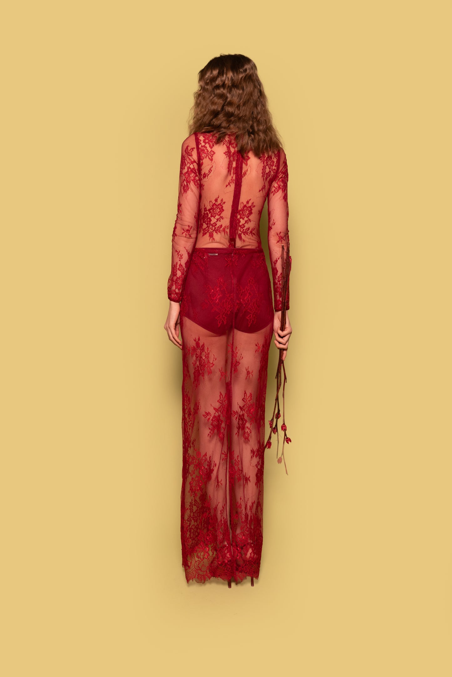 OCTAVIA LACE SKIRT