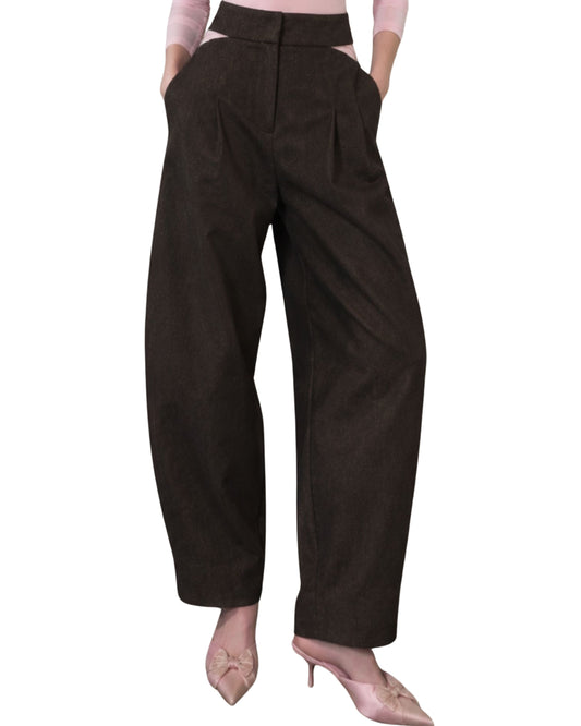 MARÍA PANTS BROWN