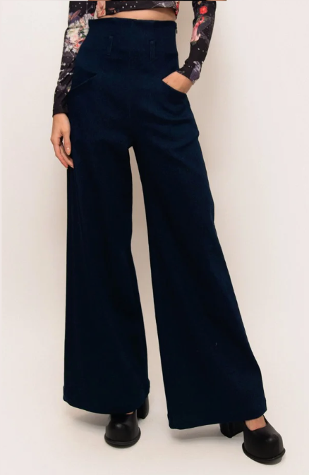 ADRIENNE DENIM PANTS