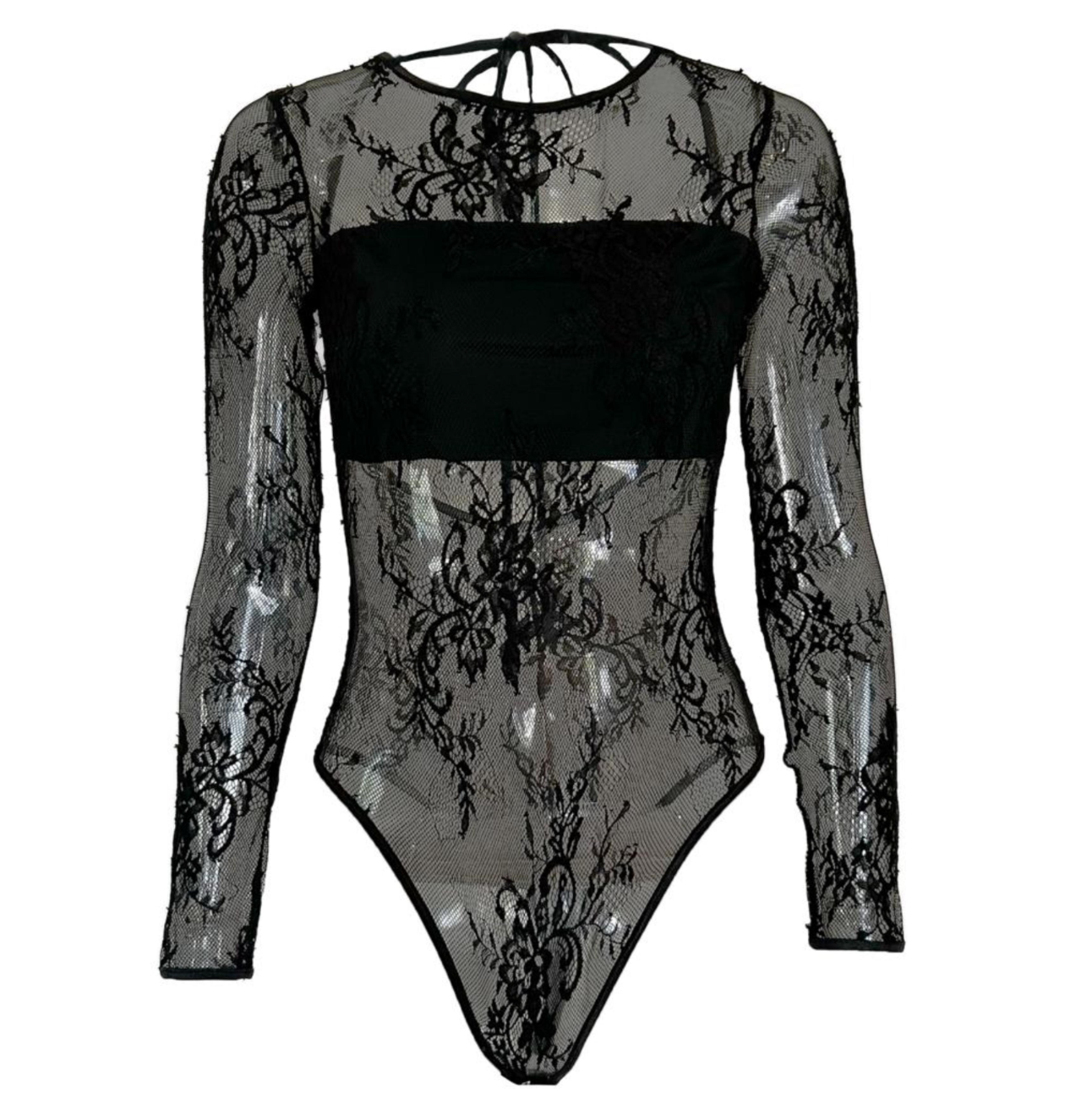 LACE BODY BLACK