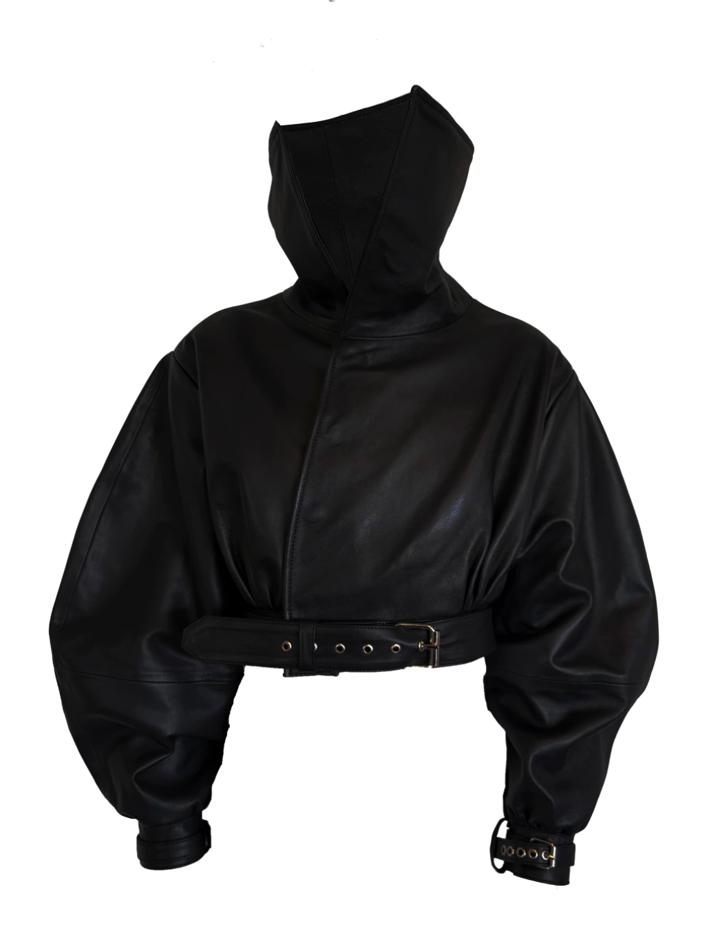 THE BUBBLE LEATHER BIKER