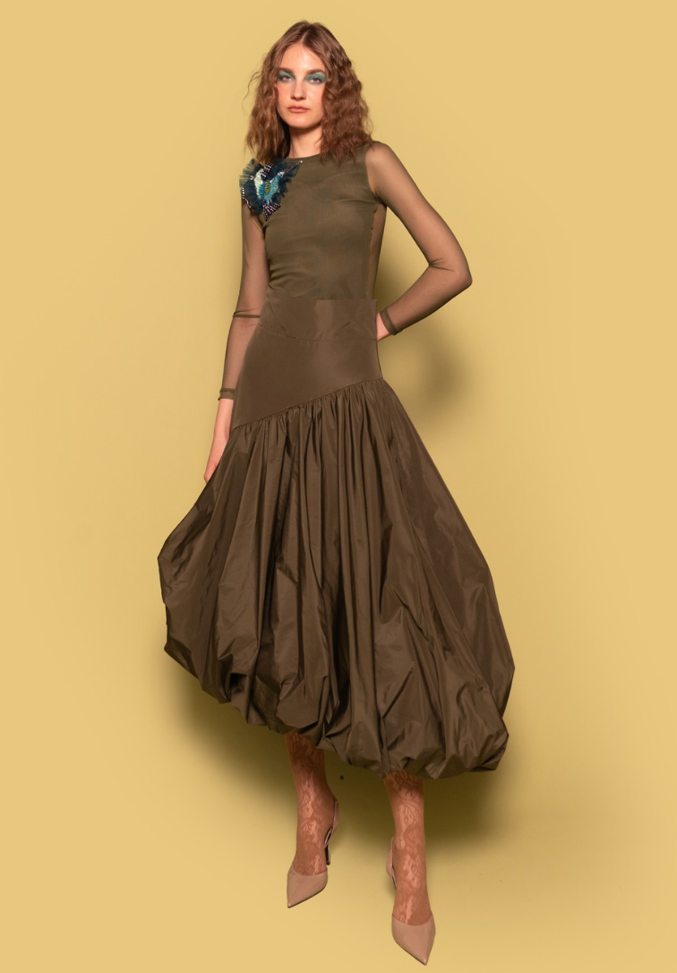 CATALINA SKIRT OLIVA