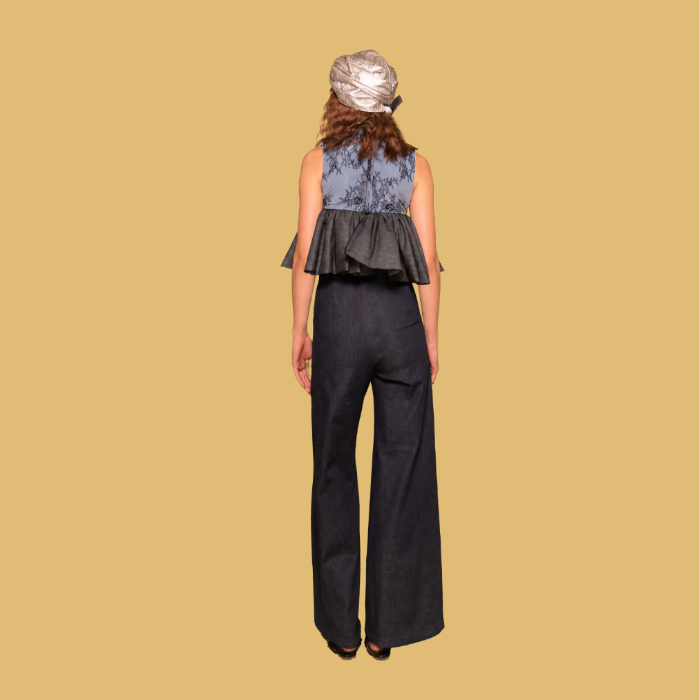 ADRIENNE PANTS DEMIN