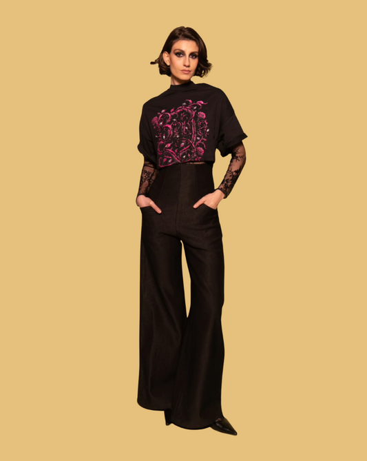 BRUJA CROPPED T-SHIRT